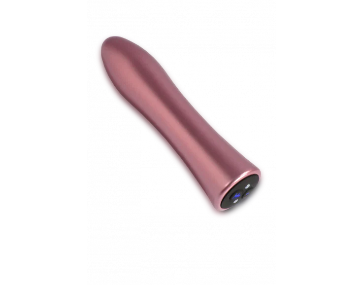 Bullet Candle - With Refillable Magnetic Case - FemmeFunn - Rose Gold