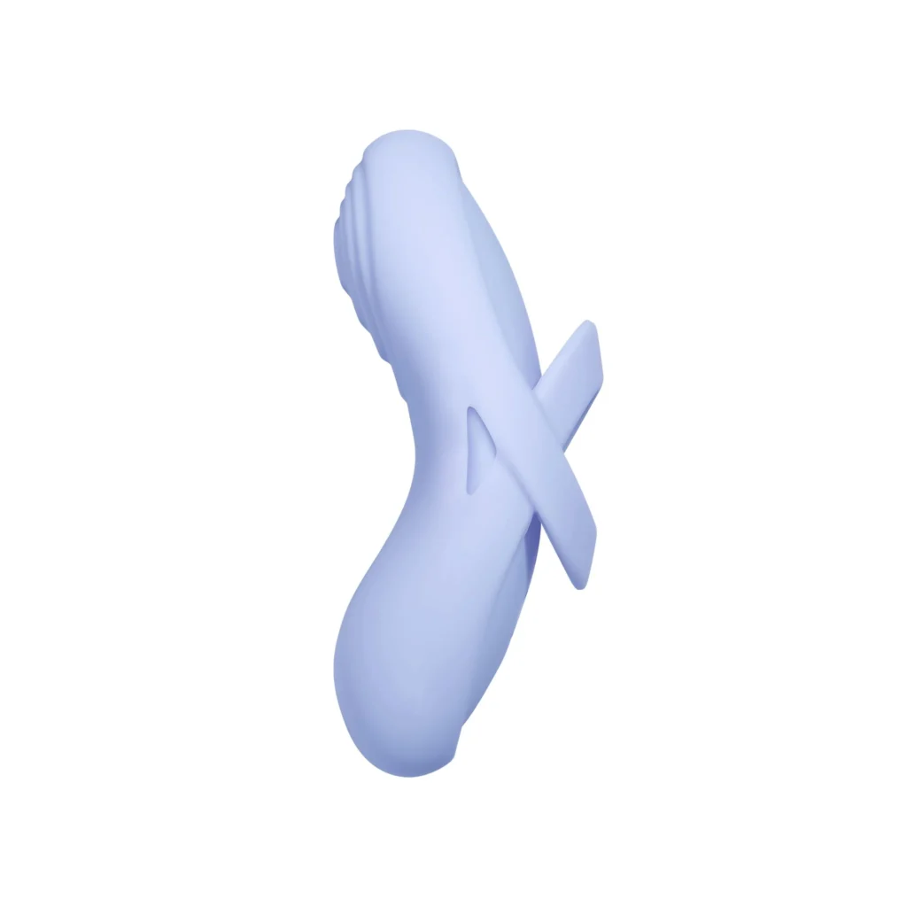 Flexible vibrating finger with heating function, app-controlled ECHO 2 – Sky Blue – Svakom