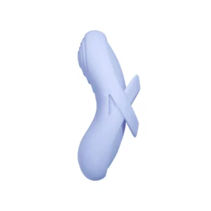 Flexible vibrating finger with heating function, app-controlled ECHO 2 - Sky Blue - Svakom