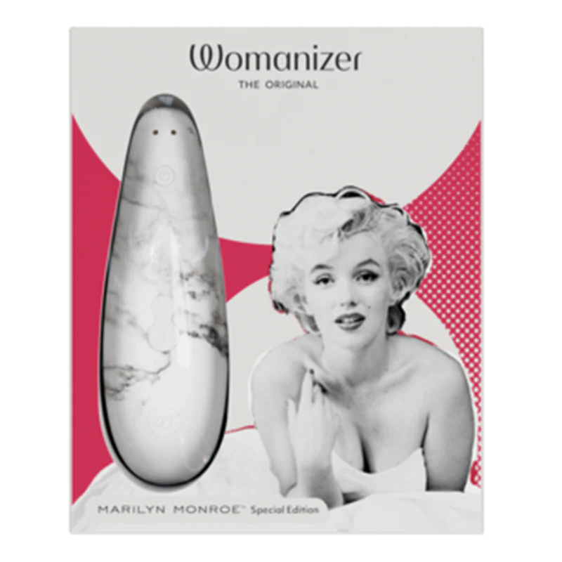 Womanizer Classic 2 – Marilyn Monroe Special Edition – White Marble