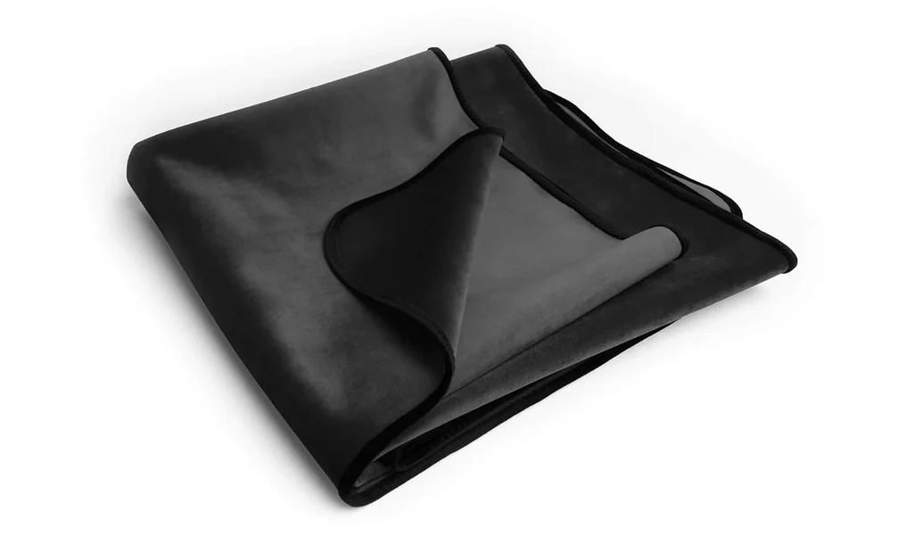 Waterproof Intimacy Blanket-Liberator Fascinator Travel Throw –(Black Velvish)