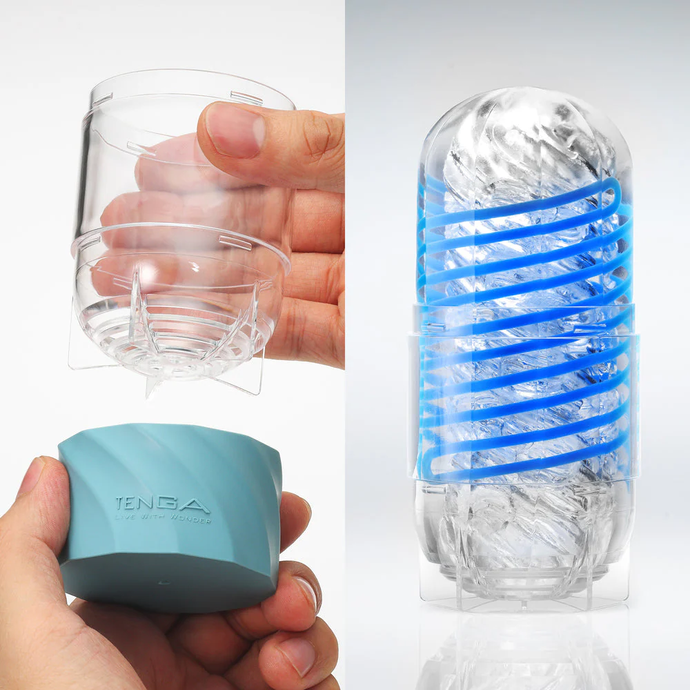 Tenga Spinner DX 01 Drops Reusable Male Masturbator – Translucent Green - Image 6
