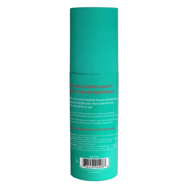 Simply Sexy Yours Truly Pheromone Infused Body Mist Spray 99ml - Image 2