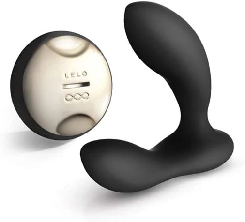 LELO Hugo Black Remote Controlled Vibrating Luxury Prostate Massager