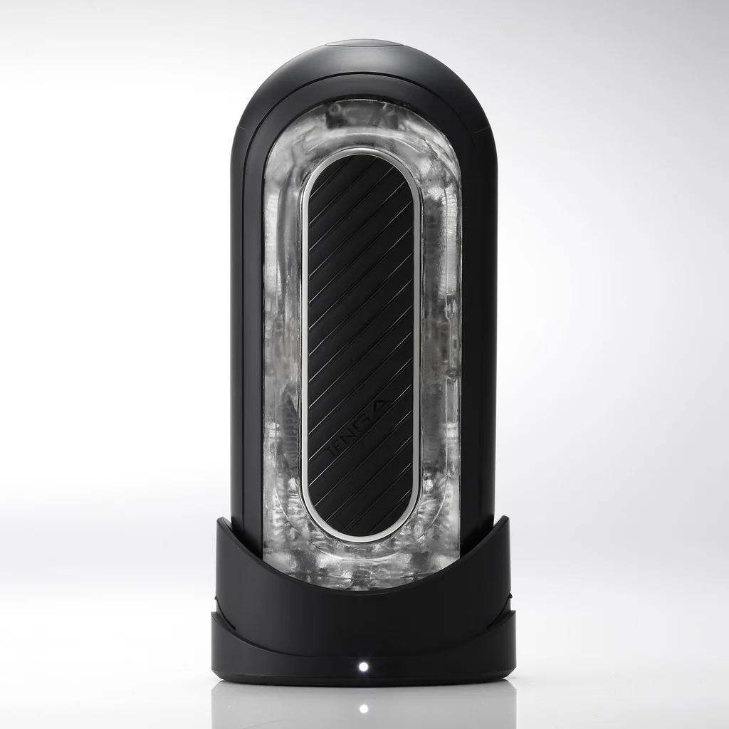 Tenga Flip Zero Gravity EV Black Dual-Motor Vibrating Male Masturbator