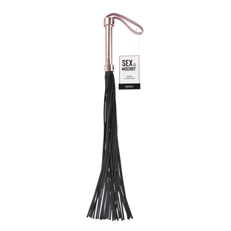 Sex & Mischief Brat Flogger – Impact and Sensory Exploration Flogger