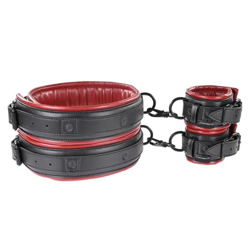 Sportsheets-Saffron Thigh & Wrist Cuff Set