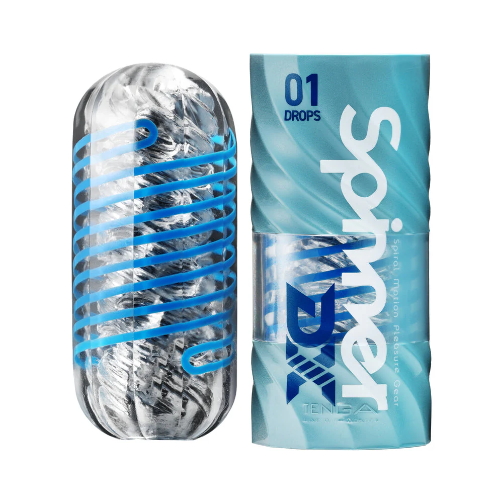 Tenga Spinner DX 01 Drops Reusable Male Masturbator – Translucent Green