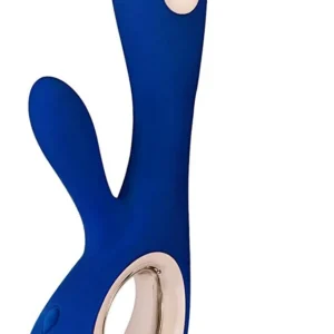 LELO SORAYA Wave™ — Luxury Dual-Stimulation G-Spot and Clitoral Massager (Midnight Blue)