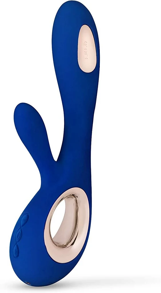 LELO SORAYA Wave™ — Luxury Dual-Stimulation G-Spot and Clitoral Massager (Midnight Blue)