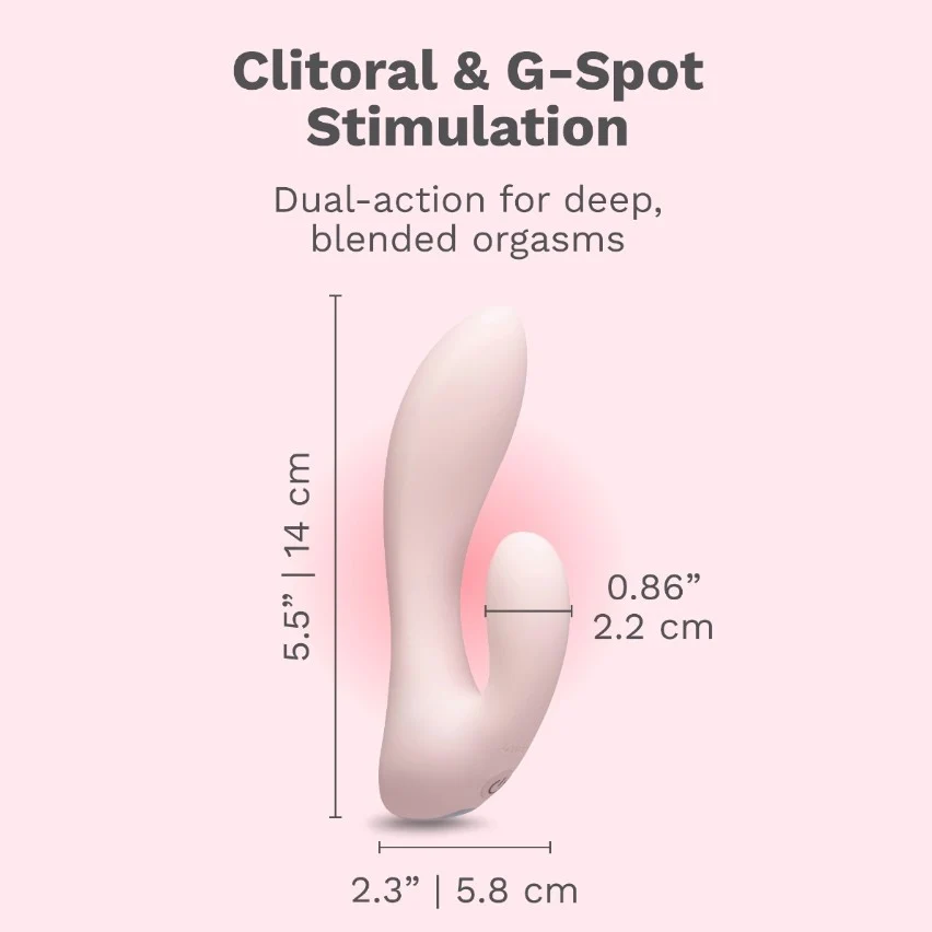 Le Wand Mini Vibe G-Double — Dual-Action Clitoral & G-Spot Rabbit Vibrator - Image 6