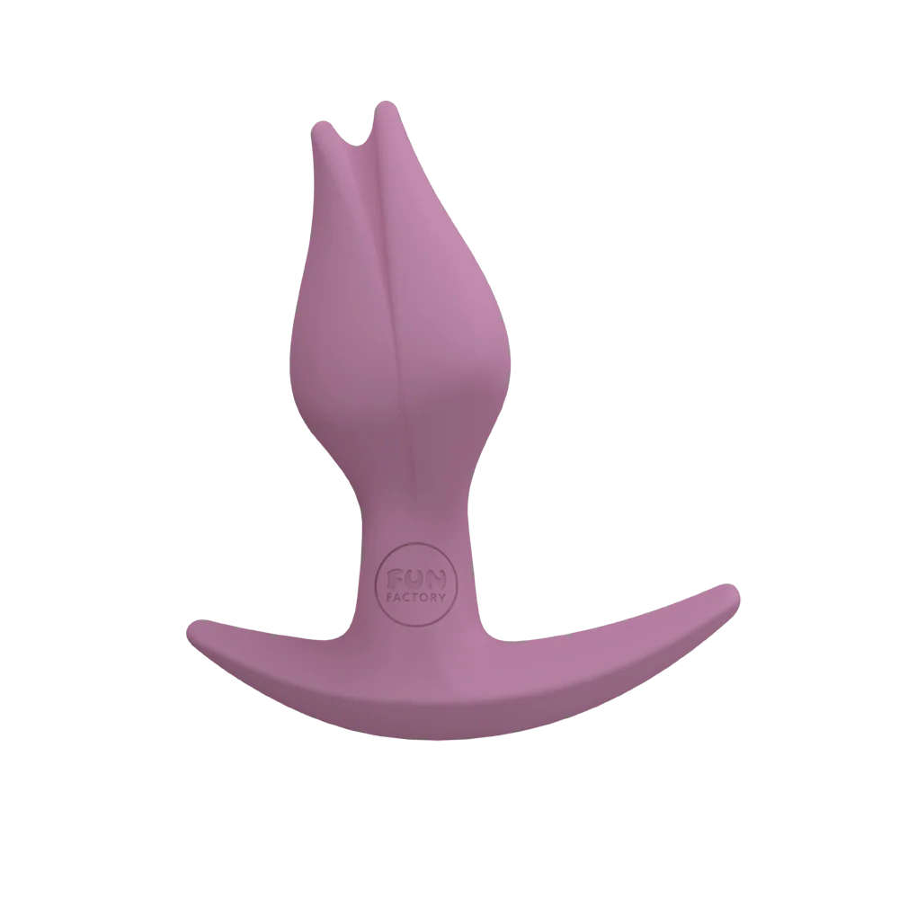 Fun Factory Bootie Female — Asymmetric Base Silicone Anal Plug for Simultaneous Vaginal Play