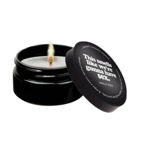 Kama Sutra Naughty Massage Candle Minis (50 g) – Warm Vanilla Coconut Massage Oil